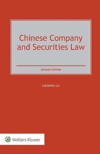 Abbildung von: Chinese Company and Securities Law - Kluwer Law International