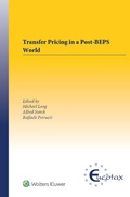 Cover: Transfer Pricing in a Post-BEPS World - Kluwer Law International
