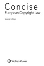 Cover: Concise European Copyright Law - Kluwer Law International