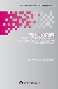 Abbildung von: Arbitral Awards as Investments - Kluwer Law International