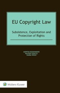 Cover: EU Copyright Law - Kluwer Law International