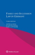 Cover: Family and Succession Law in Germany - Kluwer Law International