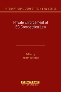Abbildung von: Private Enforcement of EC Competition Law - Kluwer Law International