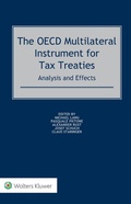 Cover: The OECD Multilateral Instrument for Tax Treaties - Kluwer Law International