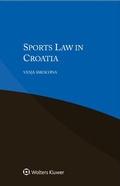 Cover: Sports Law in Croatia - Kluwer Law International