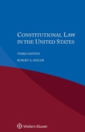 Cover: Constitutional Law in the United States - Kluwer Law International