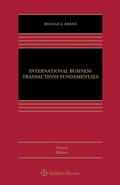 Cover: International Business Transactions Fundamentals - Kluwer Law International