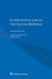 Abbildung von: Competition Law in the Slovak Republic - Kluwer Law International