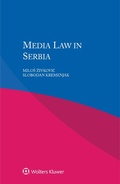 Cover: Media Law in Serbia - Kluwer Law International