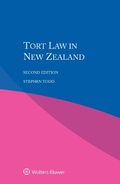 Cover: Tort Law in New Zealand - Kluwer Law International