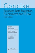 Cover: Concise European Data Protection, E-Commerce and IT Law - Kluwer Law International