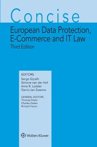 Abbildung von: Concise European Data Protection, E-Commerce and IT Law - Kluwer Law International