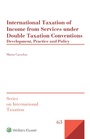 Bild: International Taxation of Income from Services under Double Taxation Conventions - Kluwer Law International