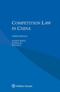 Cover: Competition Law in China - Kluwer Law International