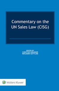 Enlarge image Cover: Commentary on the UN Sales Law (CISG) - Kluwer Law International