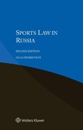 Cover: Sports Law in Russia - Kluwer Law International
