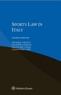 Cover: Sports Law in Italy - Kluwer Law International