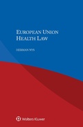 Cover: European Union Health Law - Kluwer Law International