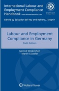 Cover: Labour and Employment Compliance in Germany - Kluwer Law International