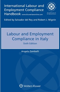 Abbildung von: Labour and Employment Compliance in Italy - Kluwer Law International