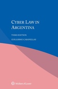 Cover: Cyber Law in Argentina - Kluwer Law International