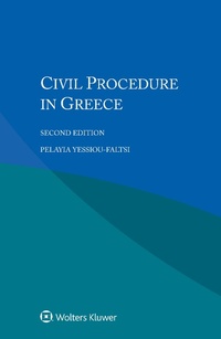 Abbildung von: Civil Procedure in Greece - Kluwer Law International