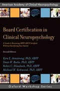 Cover: Board Certification in Clinical Neuropsychology - OUP eBook