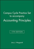 Cover: Campus Cycle Practice Set to accompany Accounting Principles, 11th Edition - Wiley