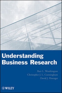 Enlarge image Cover: Understanding Business Research - Wiley