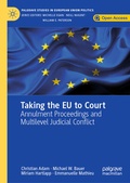 Cover: Taking the EU to Court - Palgrave Macmillan