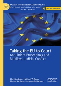 Enlarge image Cover: Taking the EU to Court - Palgrave Macmillan