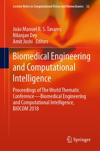 Enlarge image Cover: Biomedical Engineering and Computational Intelligence - Springer