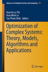Enlarge image Cover: Optimization of Complex Systems: Theory, Models, Algorithms and Applications - Springer