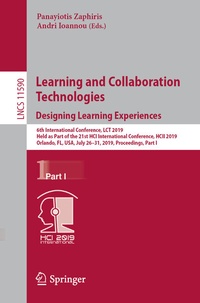 Abbildung von: Learning and Collaboration Technologies. Designing Learning Experiences - Springer