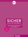 Cover: Sicher in Alltag und Beruf! B2.2 - Hueber Verlag