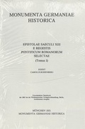 Cover: Epistolae saeculi XIII e regestis pontificum Romanorum selectae 1 - Harrassowitz Verlag