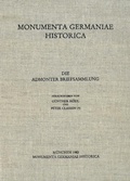 Cover: Die Admonter Briefsammlung - Harrassowitz Verlag