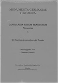 Cover: Die Kapitulariensammlung des Ansegis - Harrassowitz Verlag