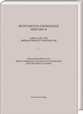 Cover: Libelli de lite imperatorum et pontificum saec. XI. et XII. conscripti - Harrassowitz Verlag