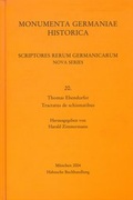 Cover: Thomas Ebendorfer, Tractatus de schismatibus - Harrassowitz Verlag