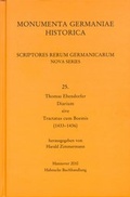 Cover: Thomas Ebendorfer, Diarium sive Tractatus cum Boemis (1433-1436) - Harrassowitz Verlag