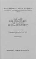 Cover: Quellen zur b&ouml;hmischen Inquisition im 14. Jahrhundert - Harrassowitz Verlag