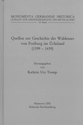 Cover: Quellen zur Geschichte der Waldenser in Freiburg im &Uuml;chtland (1399-1439) - Harrassowitz Verlag