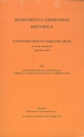 Cover: Iohannis Porta de Annoniaco Liber de coronatione Karoli IV. imperatoris - Harrassowitz Verlag