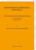 Cover: Die Annales Quedlinburgenses - Harrassowitz Verlag