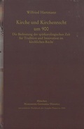 Cover: Kirche und Kirchenrecht um 900 - Harrassowitz Verlag
