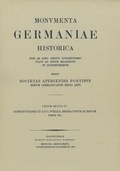 Cover: Constitutiones et acta publica imperatorum et regum (1345-1348) - Harrassowitz Verlag