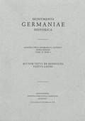 Cover: Auctor vetus de beneficiis. - Harrassowitz Verlag