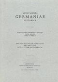 Cover: Auctor vetus de beneficiis. - Harrassowitz Verlag