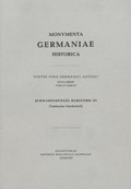 Cover: Schwabenspiegel, Kurzform. Tambacher Handschrift - Harrassowitz Verlag